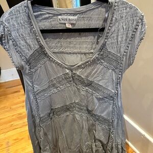 Knox Rose Gray Women's Top